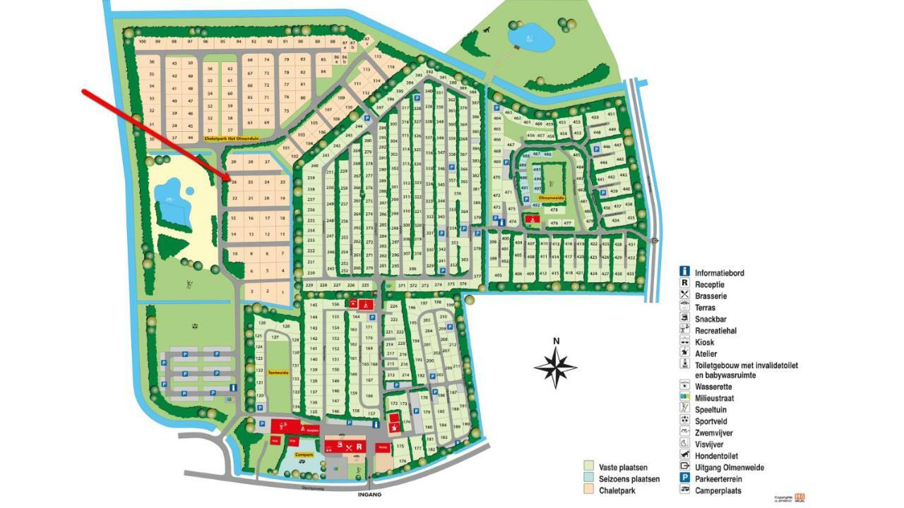 Olmenduin | Chalet 26 | Zeeland Serooskerke  Ngoại thất bức ảnh